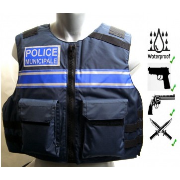 Gilet tactique PM à ferneture zip  Gilet POLICE / P-M549,00 €