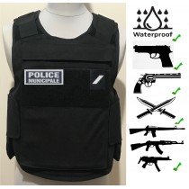 Gilet PM niveau III+ polyéthylène ( contre les calibres de guerre 5.56 et 7.62)