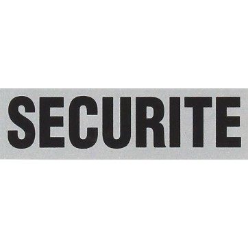 Dossard velcro SECURITE Signalétiques17,00 €