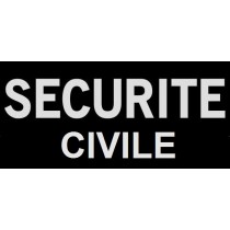 Dossard velcro SECURITE CIVILE