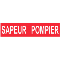 Dossard velcro SAPEUR POMPIER Signalétiques17,00 €