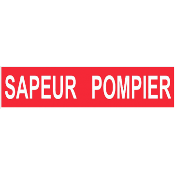 Dossard velcro SAPEUR POMPIER Signalétiques17,00 €