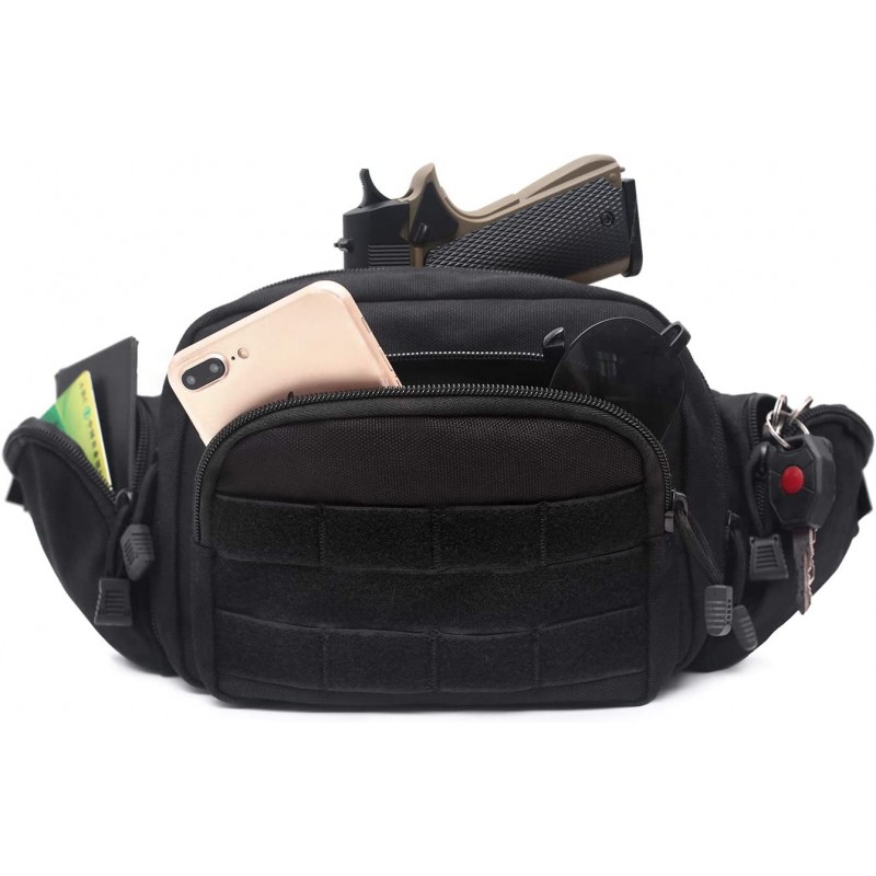 Sacoche Holster d'épaule MEIJIELUO en tissu OXFORD