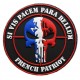 Ecusson velcro (Si vous voulez la paix,préparez la guerre) Accueil12,00 €