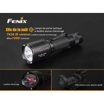 FENIX TK25 INFRA 1000 LUMENS Lampes Tactiques FENIX95,00 €