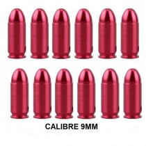 Munition de manipulation 9MM pack 12pcs Sécurité des armes33,00 €