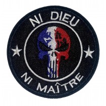 Ecusson NI DIEU -NI MAITRE Ecussons velcro11,00 €