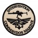 Écusson COMMANDO MARINE brodé main velcro Ecussons velcro11,00 €