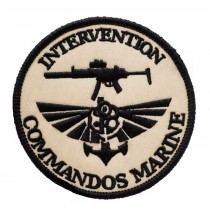 Écusson COMMANDO MARINE brodé main velcro Ecussons velcro11,00 €