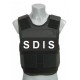 Porte plaques III+ SDIS ( Spécial AK-47) Gilet GPB pompier 550,00 €